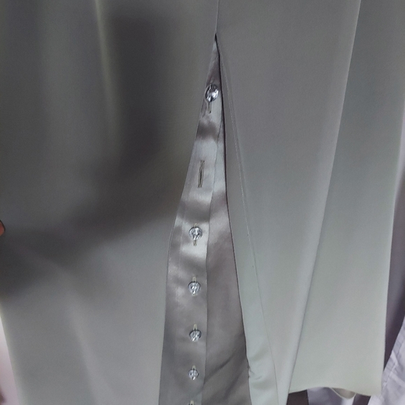 Montage Mon Cheri Beaded Corset Top A-Line Formal Dress With Jacket Size 6 - Picture 6 of 10